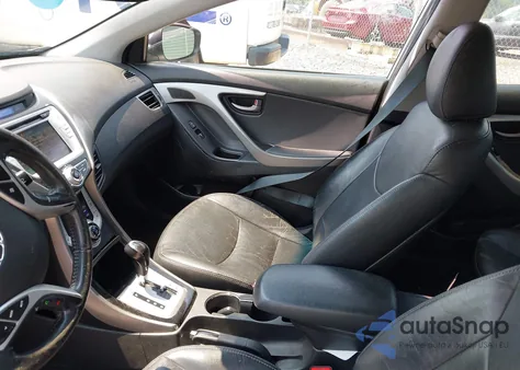 2012 Hyundai Elantra Limited из США, поврежденный, VIN 5NPDH4AE3CH100936